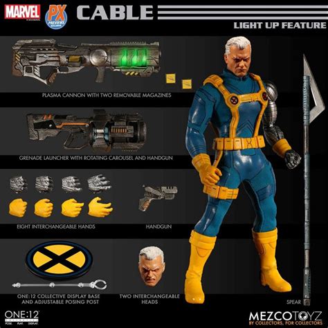 Cable Preview Exclusive X Men Marvel Comics One 12 Collective Mezco