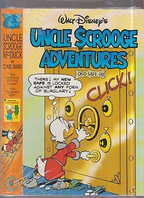 Walt Disney Uncle Scrooge Adventures Carta Imballo Originale