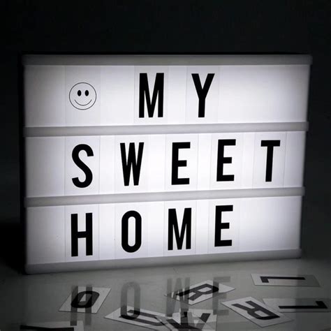 DIY Letters Light Box » Petagadget