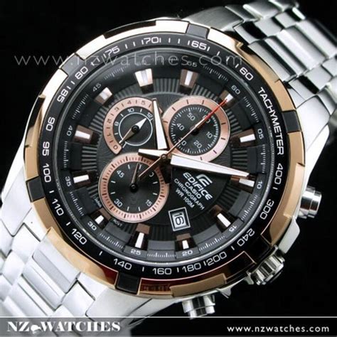 Buy Casio Edifice Chronograph Series 100m Ef 539d 1a5v Ef539d Buy Watches Online Casio Nz