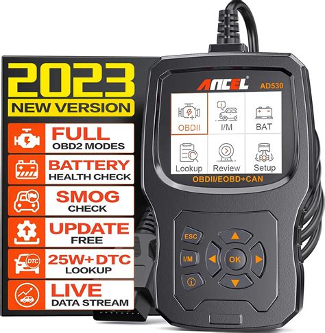 ANCEL AD530 OBD2 Diagnosegerät Universal Auto Diagnosegerät Deutsch