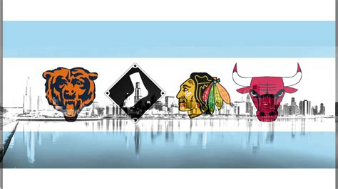 Download Show Your Loyalty To The Chicago Sports Scene Wallpaper