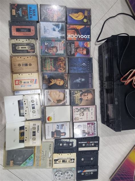 Cassette tapes and player, Audio, Other Audio Equipment on Carousell