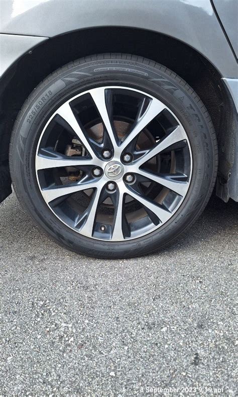 Toyota Estima 18 Inch Rim Car Accessories Tyres Rims On Carousell