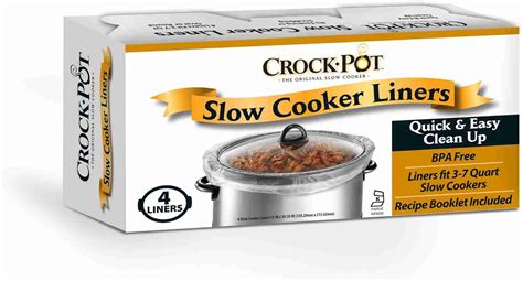 Crock Pot Slow Cooker Liners Review - Slow Cookers