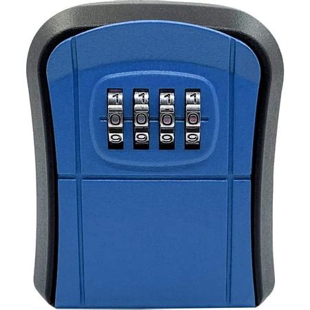 SICED Safe Key Box, Key Code Box, Key Safe 4-Digit Lockable Box, Wall-Mounted Password Lock ...