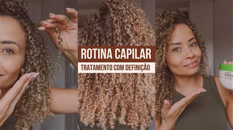 Rotina Capilar Finaliza O Super Defini O Youtube