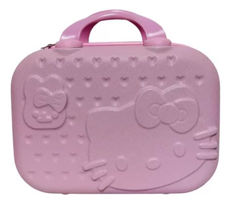 Neceser Cosmetiquera Maletín Sanrio Hello Kitty Meses Sin Interés