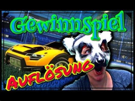 Gewinnspiel Aufl Sung Rocket League Hd Berraschend Youtube