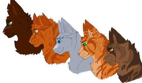 The leaders of thunderclan by Surimiri on DeviantArt