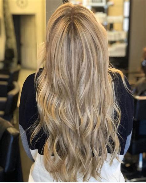 Dimensional Blonde With A Smudge Root By Hairbyraeanne Dimensional