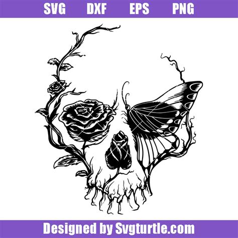 Skull Svg Svgturtle