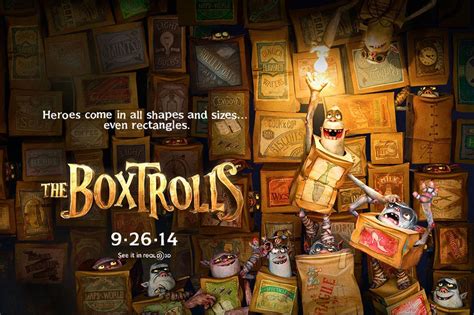 THE BOXTROLLS Teaser Trailer and Poster - FilmoFilia