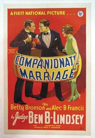 Companionate Marriage