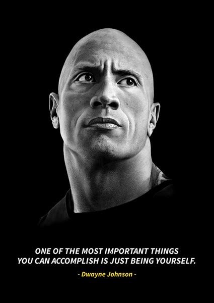 Citations De Dwayne Johnson Affiches Et Impressions Par Takoyakiii Printler