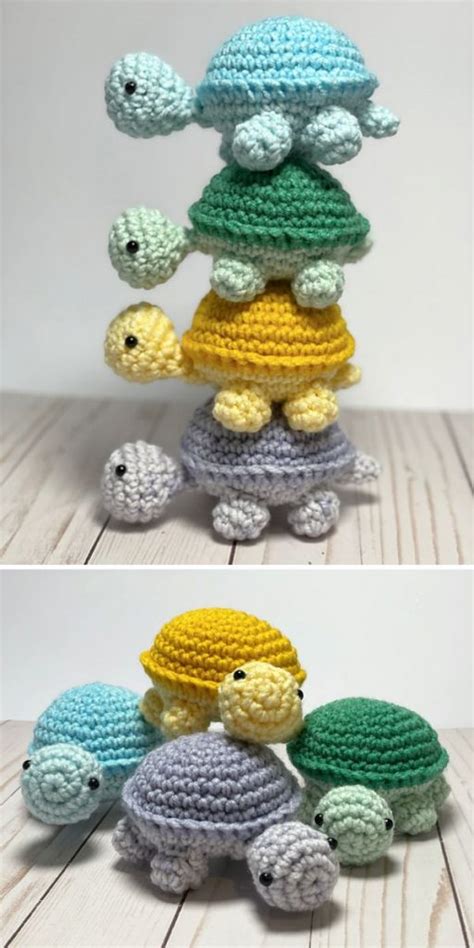 25 Free Crochet Turtle Patterns Amigurumi To Create Cute Toys