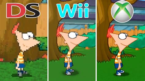 Phineas And Ferb Quest For Cool Stuff 2013 DS Vs Wii Vs XBOX 360