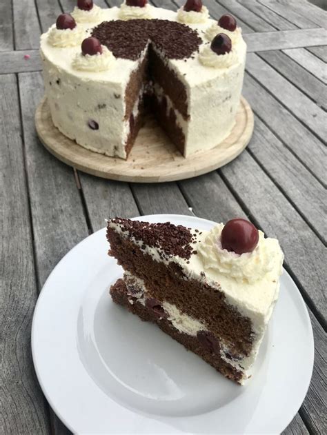 Schwarzwälder Kirsch Torte Backen mit Christina Rezept Kuchen und