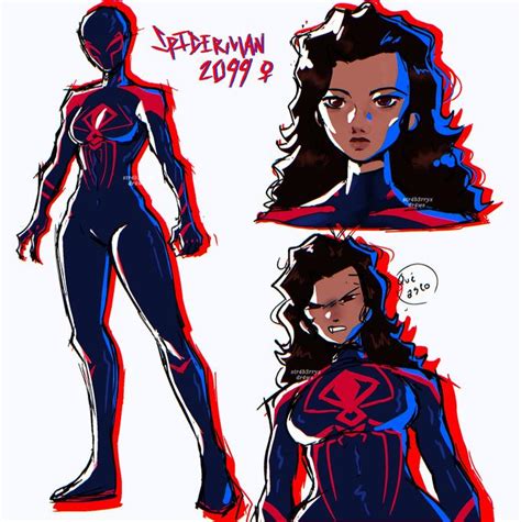 Miss O'Hara (art by Str4b3rryxx) | Spider-Woman 2099 / Genderbent ...