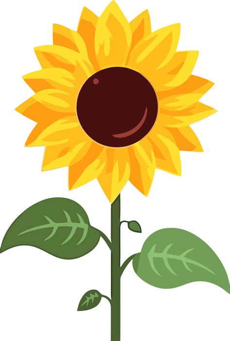 Hand Drawn Sunflower Decoration Decorative Element Ai Generated