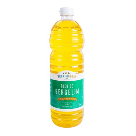 Óleo de Gergelim Extra Virgem Natural 1L Sésamo Real