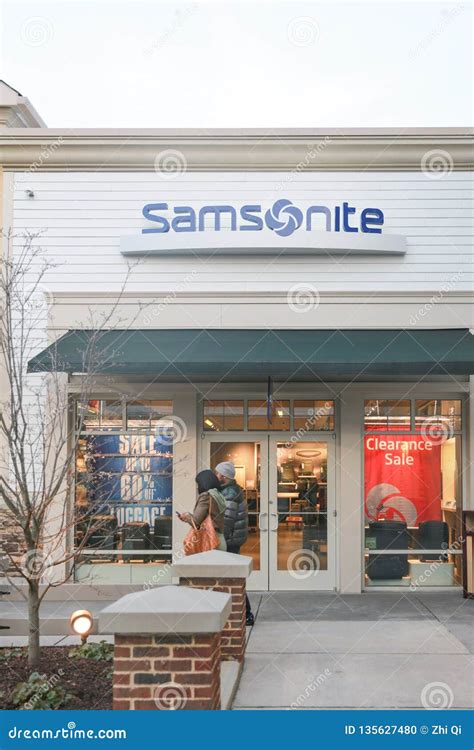 Samsonite Store In Parndorf, Austria. Editorial Image | CartoonDealer ...