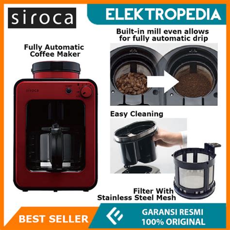 Promo Siroca Fully Automatic Coffee Maker White Cicil X Jakarta