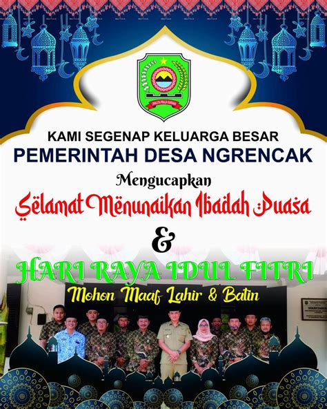 Selamat Menunaikan Ibadah Puasa Dan Hari Raya Idul Fitri 1443 H 2022 M