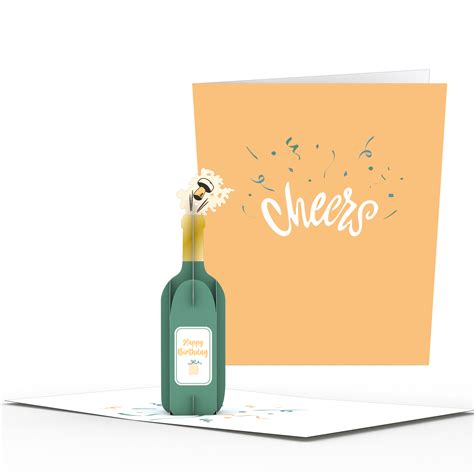 Happy Birthday Cheers: Paperpop® Card – Lovepop