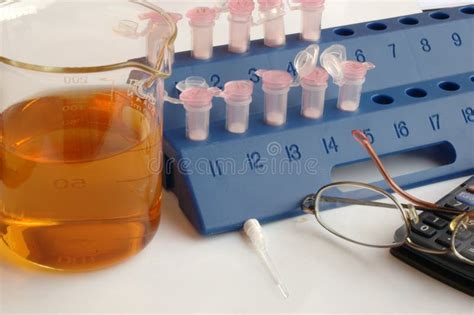 Laboratory table stock photo. Image of holder, tube, medical - 14382