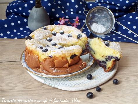 Torta Di Ricotta Con Mirtilli Senza Farina Trenette Pennette E Un Qb