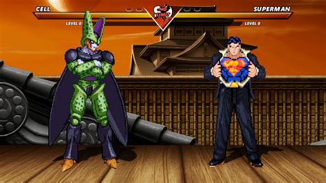 Perfect Cell Vs Superman Highest Level Incredible Epic Fight Youtube