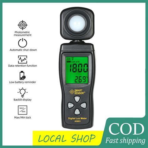 Jual Smart Sensor Mini Digital Lux Meter Lcd Display Handheld