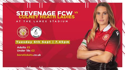 Stevenage FC Women to play at The Lamex Stadium tonight - News ...