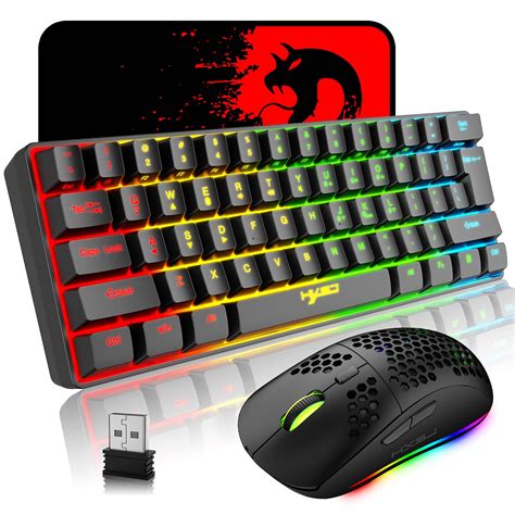 Amazon In Buy Wireless Gaming Keyboard And Mouse Combo Mah Mini