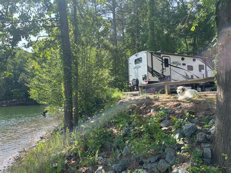 Back Of Site 87 McKinney Campground Imagine Camper