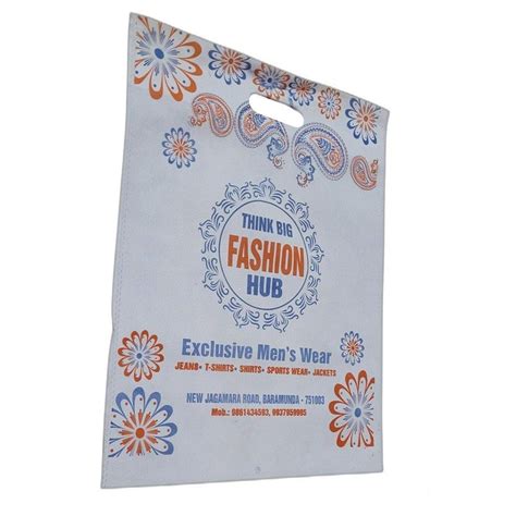 Printed D Cut Non Woven Bag At Rs 180 Kg D Cut Non Woven Bags In