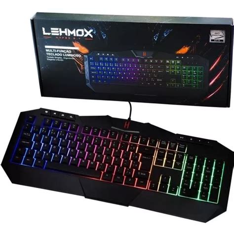 Teclado Semimec Nico Gamer Pc Led Rgb Black Rgb Gt T Mercadolibre