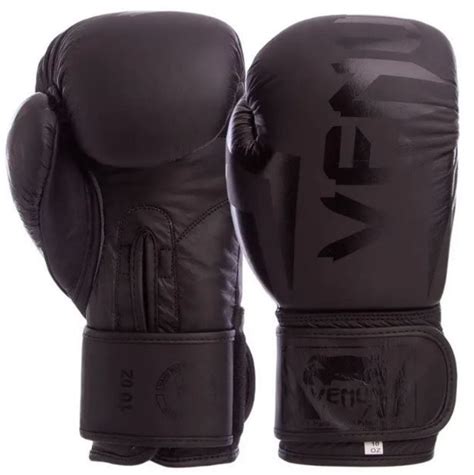 Перчатки боксерские кожаные VENUM VL-8291 10-12 унций черный – фото ...