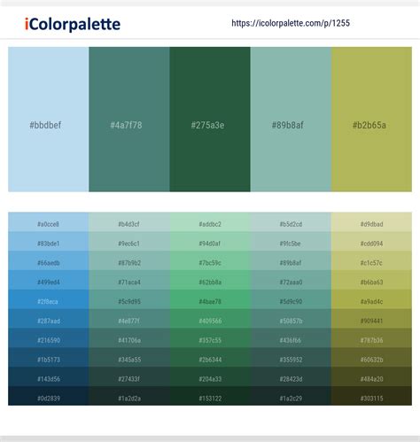 1 Latest Color Schemes With Plantation And Gulf Stream Color Tone