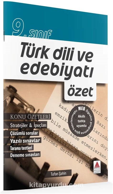 9 Sınıf Türk Dili ve Edebiyatı Özet kitabını indir PDF ve ePUB e