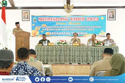 Musrenbang Kecamatan Takeran Tahun Dalam Rangka Penyusunan Rkpd