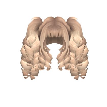 Lush Gyaru Curls In Blonde Roblox