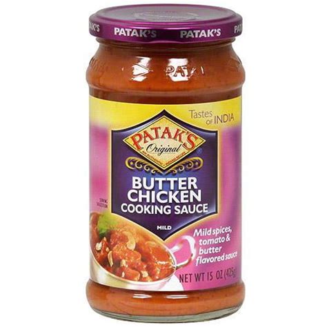 Patak S Butter Chicken Curry Cooking Sauce Mild 15oz Walmart