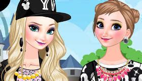 Juego De Frozen Elsa Y Anna En Disneyland Gratis Juegos Xa Chicas