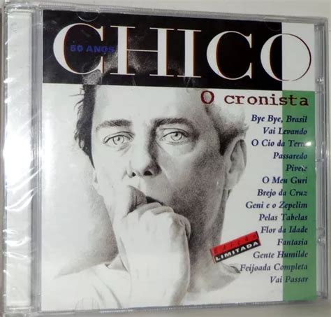 Cds Coleção Chico Buarque 5 Cds 70 Músicas Frete grátis