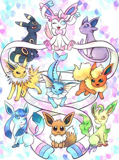 Las Evoluciones De Eevee Informaci N Pok Mon En Espa Ol Amino