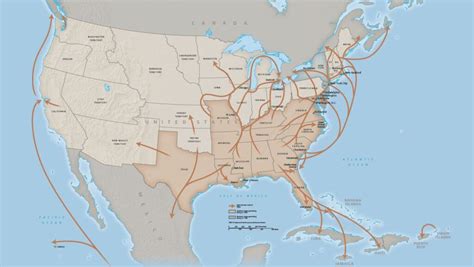 Underground Railroad Map Routes