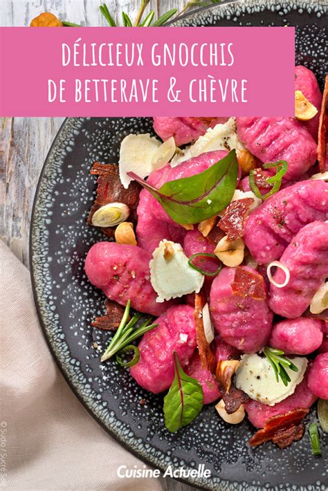 Gnocchis De Betterave Et Ch Vre En Recettes Betteraves Rouges