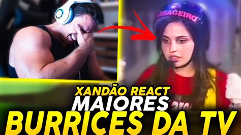 Super Xand O React As Maiores Burrices Ditas Na Tv Brasileira Youtube